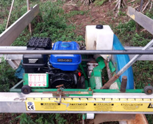 model6-GB460E Used Lucas Mill Model 6-18 with Brand New GB460E Engine