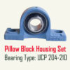 Housing-UCP204-210 Pillow Block Bearings (UCP Series) – UCP204 to UCP210