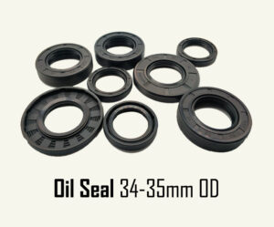 Oil-Seals-34-35OD NBR Nitrile Rubber Shaft Oil Seal ID 34-35mm