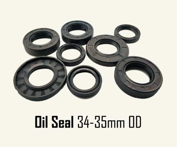 Oil-Seals-34-35OD NBR Nitrile Rubber Shaft Oil Seal ID 34-35mm