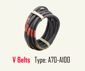 VBelts-A70-100 Heavy-Duty Type A V-Belts – Industrial Drive Belts (Sizes A70–A100)